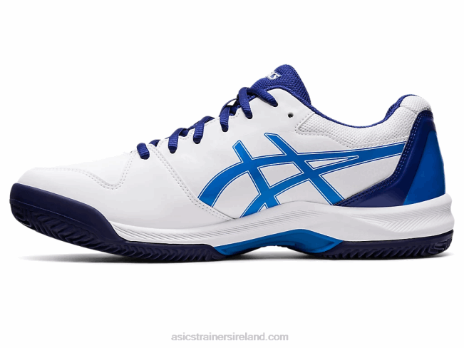 Gel-Dedicate 7 Clay White/Electric Blue Asics XXPD1147