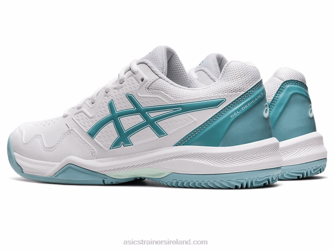 Gel-Dedicate 7 Clay White/Smoke Blue Asics XXPD3184