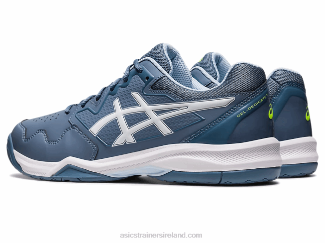 Gel-Dedicate 7 Steel Blue/White Asics XXPD412