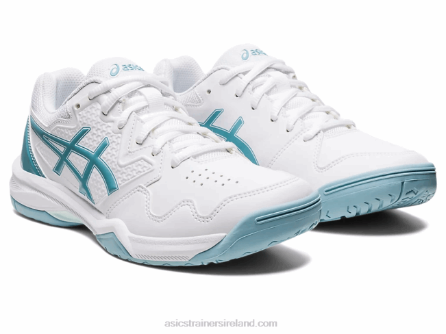 Gel-Dedicate 7 White/Smoke Blue Asics XXPD3181