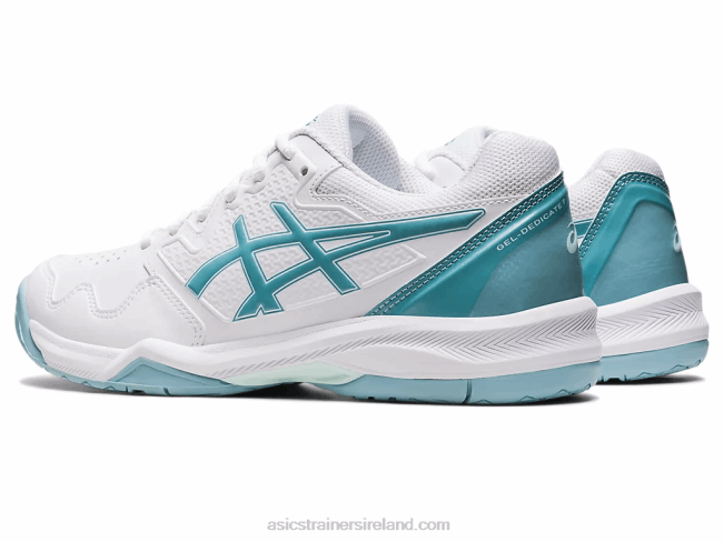 Gel-Dedicate 7 White/Smoke Blue Asics XXPD3181