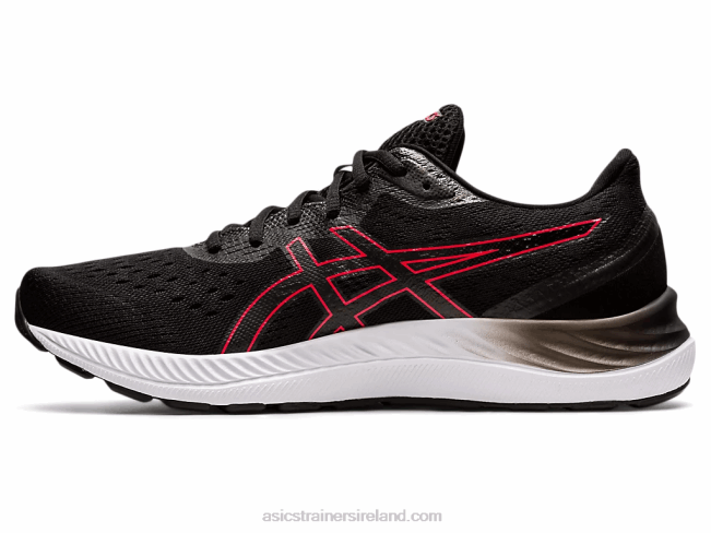 Gel-Excite 8 Black/Electric Red Asics XXPD1696