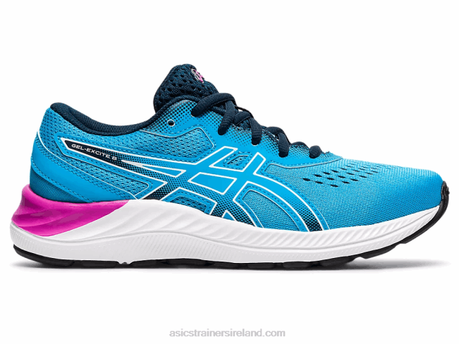 Gel-Excite 8 Grade School Digital Aqua/White Asics XXPD4528