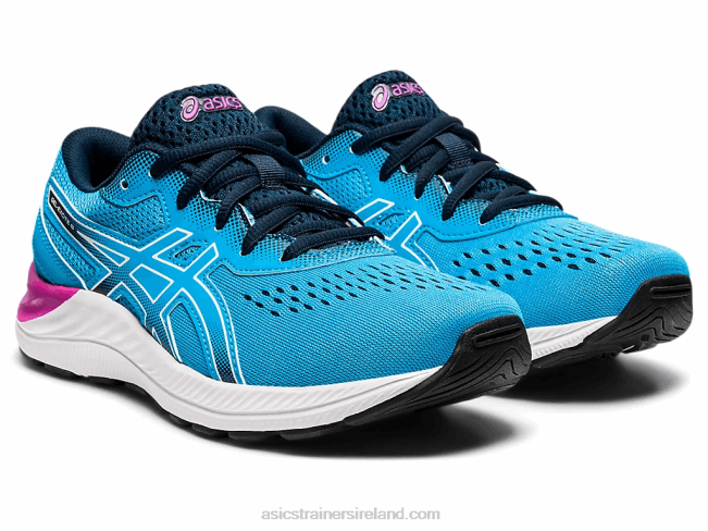 Gel-Excite 8 Grade School Digital Aqua/White Asics XXPD4528