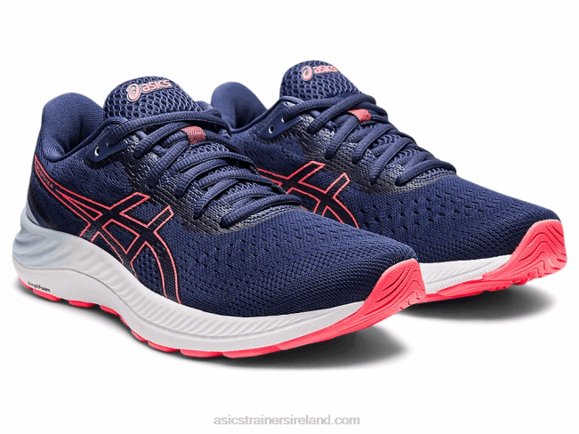 Gel-Excite 8 Thunder Blue/Blazing Coral Asics XXPD3599