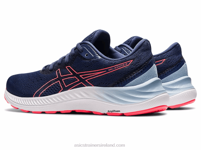 Gel-Excite 8 Thunder Blue/Blazing Coral Asics XXPD3599