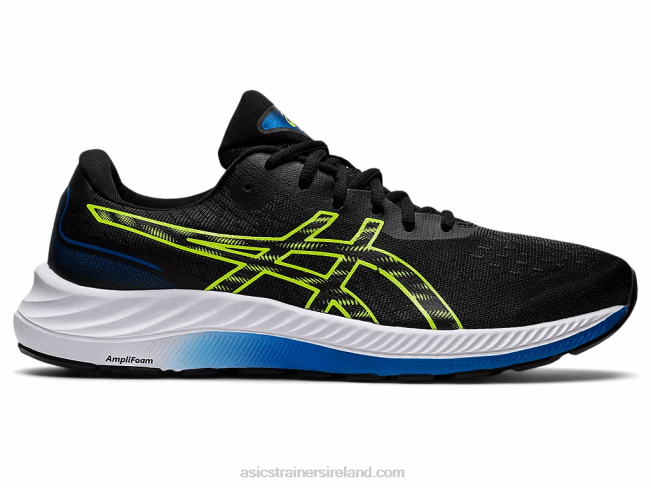 Gel-Excite 9 Black/Hazard Green Asics XXPD1319