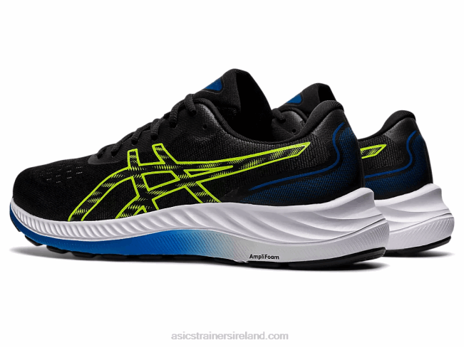 Gel-Excite 9 Black/Hazard Green Asics XXPD1319