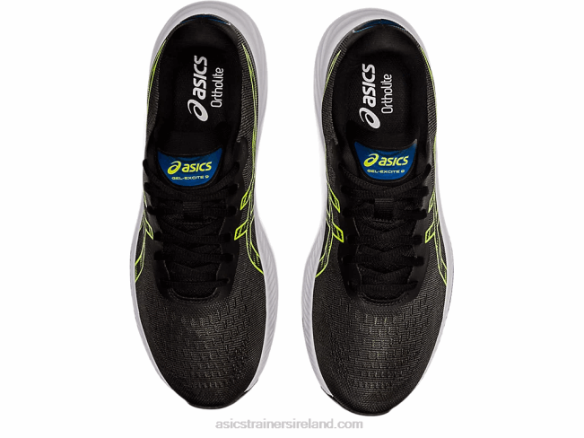 Gel-Excite 9 Black/Hazard Green Asics XXPD1319