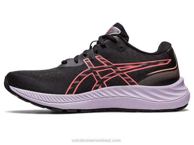 Gel-Excite 9 Black/Papaya Asics XXPD2458