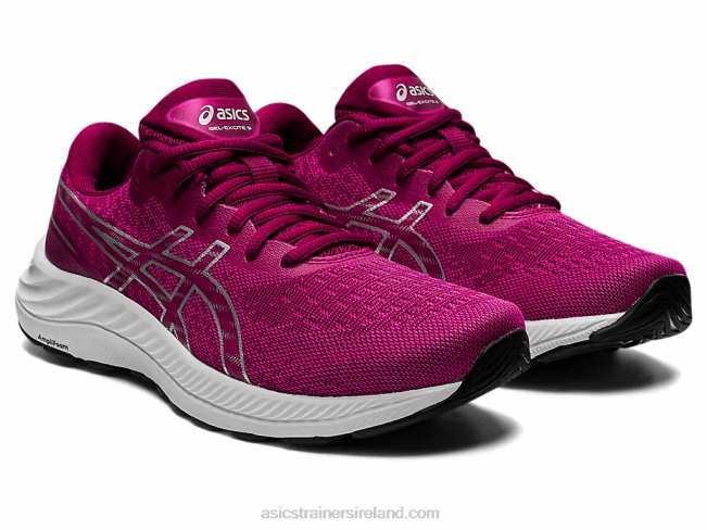 Gel-Excite 9 Fuchsia Red/Pure Silver Asics XXPD3257