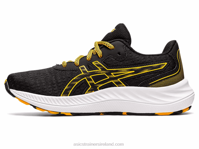 Gel-Excite 9 Grade School Black/Amber Asics XXPD4384