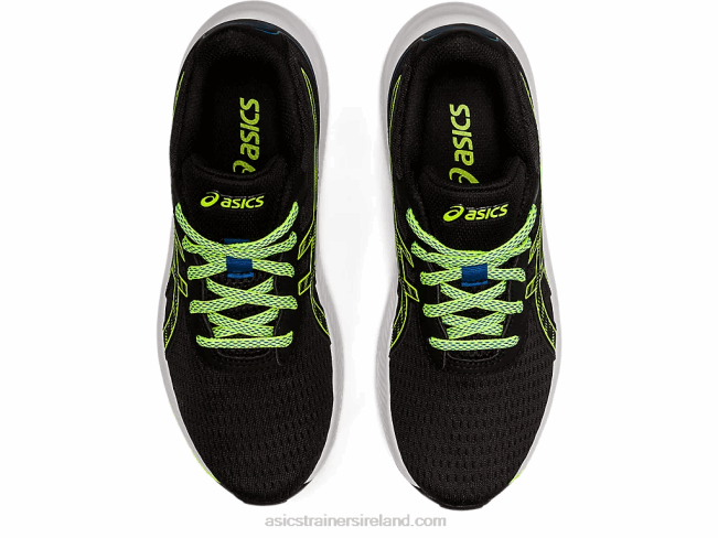 Gel-Excite 9 Grade School Black/Hazard Green Asics XXPD4507