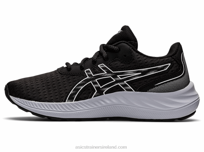 Gel-Excite 9 Grade School Black/White Asics XXPD4466