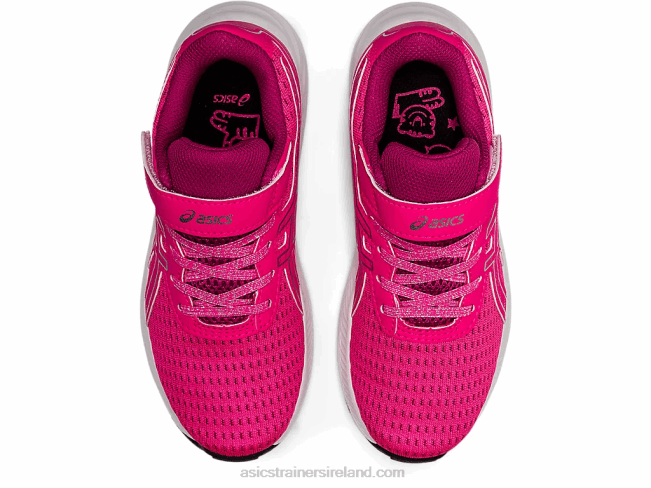 Gel-Excite 9 Grade School Pink Glo/Pure Silver Asics XXPD4459