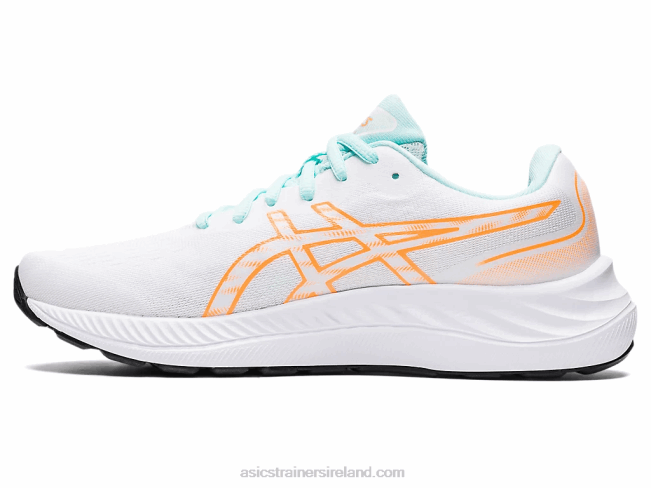 Gel-Excite 9 White/Orange Pop Asics XXPD3243