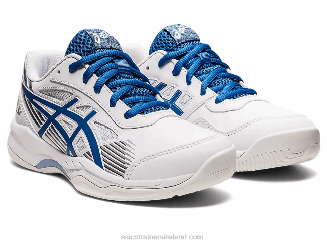 Gel-Game 8 Grade School White/Lake Drive Asics XXPD4429