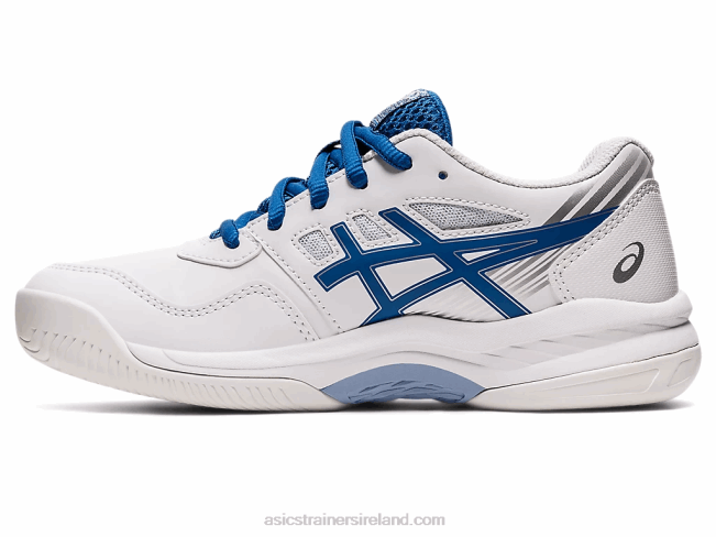 Gel-Game 8 Grade School White/Lake Drive Asics XXPD4429