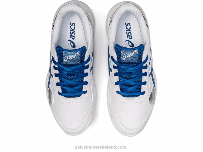 Gel-Game 8 Grade School White/Lake Drive Asics XXPD4429