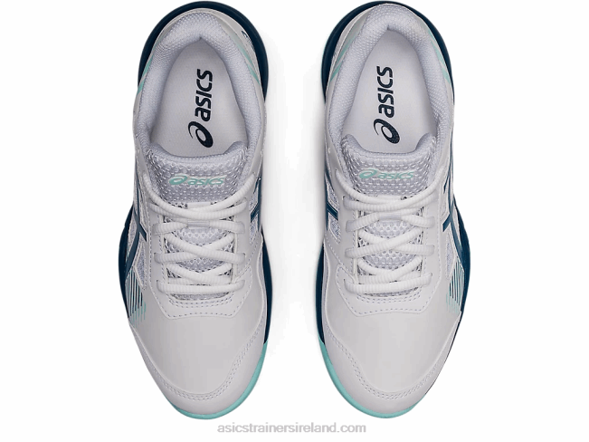 Gel-Game 8 Grade School White/Light Indigo Asics XXPD4492