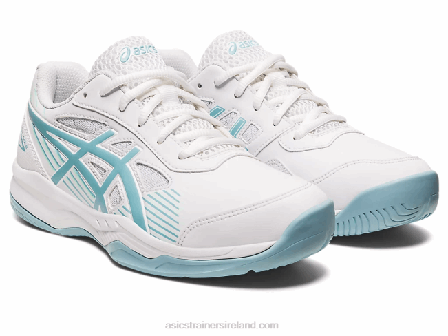 Gel-Game 8 Grade School White/Smoke Blue Asics XXPD4408