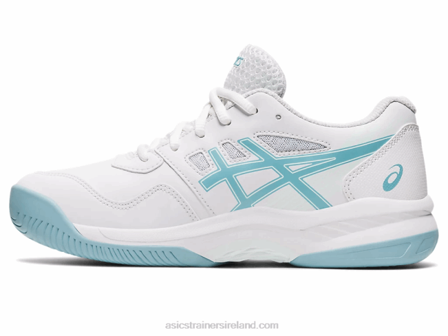 Gel-Game 8 Grade School White/Smoke Blue Asics XXPD4408