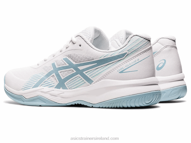 Gel-Game 8 White/Smoke Blue Asics XXPD3192