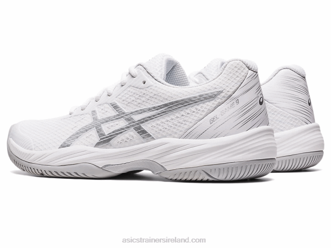 Gel-Game 9 White/Pure Silver Asics XXPD2417