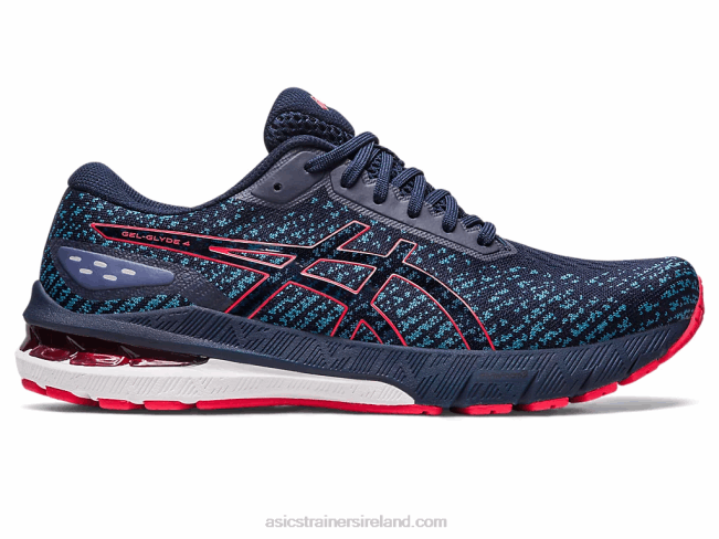 Gel-Glyde 4 Midnight/Electric Red Asics XXPD285