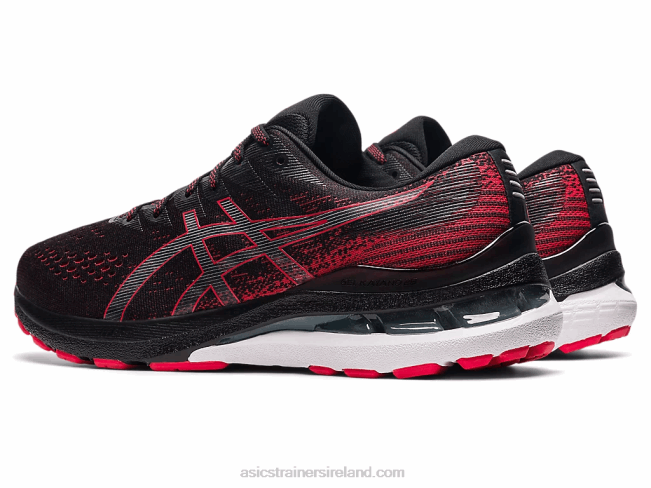 Gel-Kayano 28 Black/Electric Red Asics XXPD1878