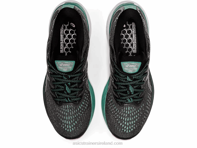 Gel-Kayano 28 Black/Sage Asics XXPD3575