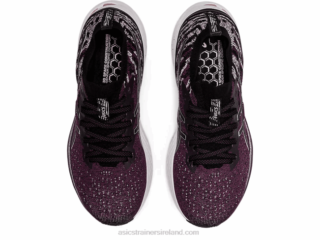 Gel-Kayano 28 Mk Deep Plum/Black Asics XXPD3555