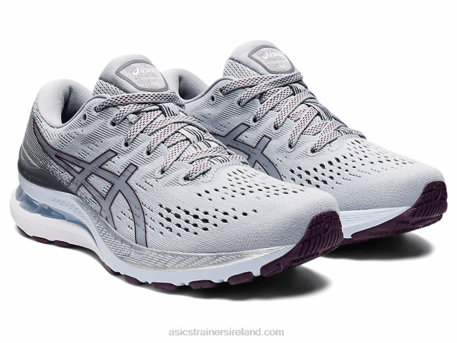 Gel-Kayano 28 Piedmont Grey/Deep Plum Asics XXPD3536