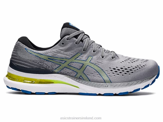 Gel-Kayano 28 Sheet Rock/Hazard Green Asics XXPD1548