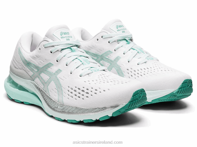 Gel-Kayano 28 White/Oasis Green Asics XXPD3538