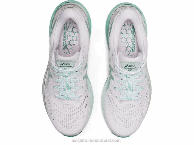 Gel-Kayano 28 White/Oasis Green Asics XXPD3538