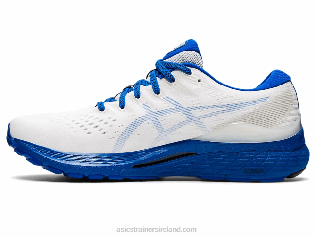 Gel-Kayano 28 White/Tuna Blue Asics XXPD1199