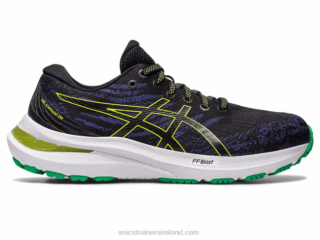 Gel-Kayano 29 Grade School Black/Lime Zest Asics XXPD4291