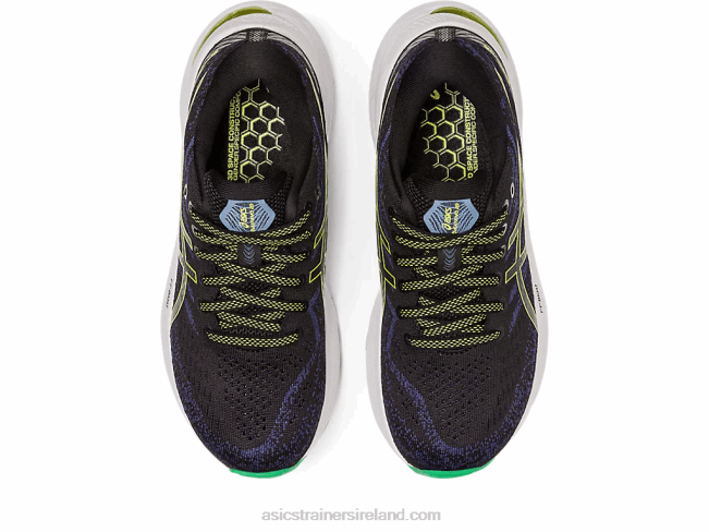 Gel-Kayano 29 Grade School Black/Lime Zest Asics XXPD4291