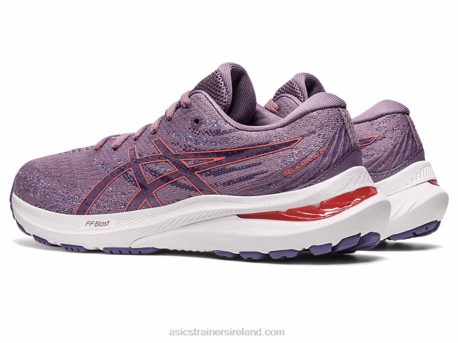 Gel-Kayano 29 Grade School Violet Quartz/Papaya Asics XXPD4293