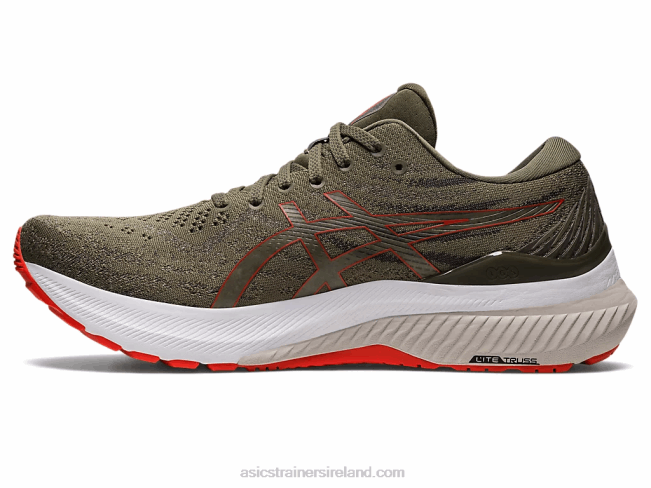 Gel-Kayano 29 Mantle Green/Cherry Tomato Asics XXPD945