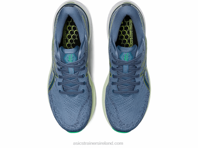 Gel-Kayano 29 Steel Blue/Lime Zest Asics XXPD380