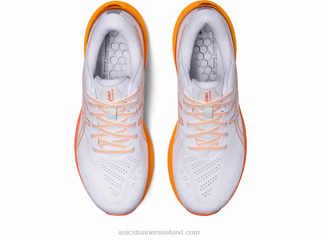 Gel-Kayano 29 White/Nova Orange Asics XXPD330