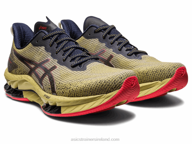 Gel-Kinsei Blast Le 2 Olive Oil/Electric Red Asics XXPD498