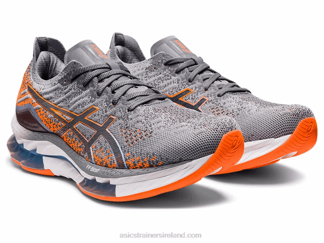 Gel-Kinsei Blast Sheet Rock/Shocking Orange Asics XXPD600