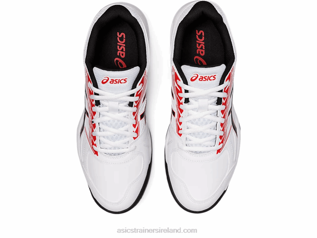 Gel-Lethal Field White/Classic Red Asics XXPD1196