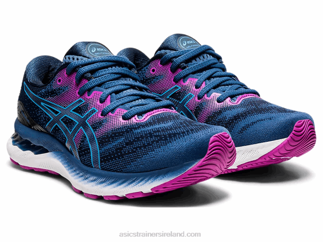 Gel-Nimbus 23 Grand Shark/Digital Aqua Asics XXPD4091