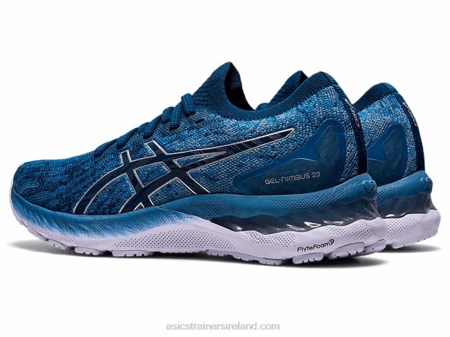 Gel-Nimbus 23 Knit Grey Floss/Mako Blue Asics XXPD3922