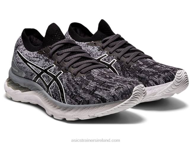 Gel-Nimbus 23 Knit Sheet Rock/Black Asics XXPD3920