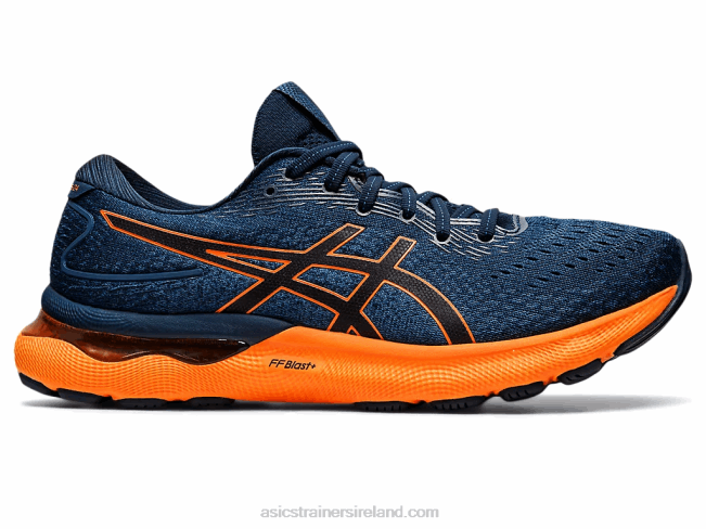 Gel-Nimbus 24 French Blue/Shocking Orange Asics XXPD1550